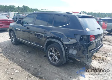 2019 Volkswagen Atlas Sel from USA, damaged, VIN 1V2SR2CA5KC567996